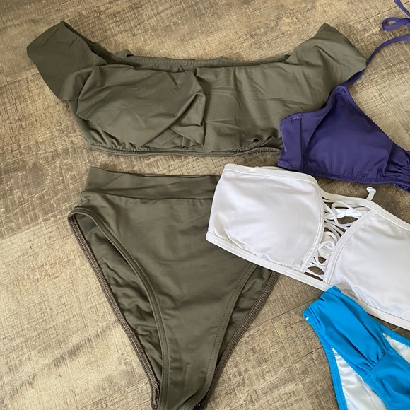 Lot of seven Victoria Secret Swim Pieces - Picture 3 of 6